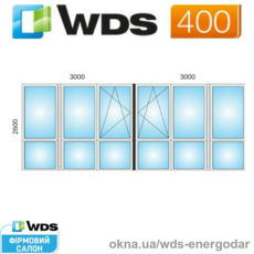 Французский балкон, лоджия, остекление балконов и лоджий. Размер 6000х2600мм, профильная система WDS 400 60мм, стеклопакет 32мм 4i-10-4-10-4. Фурнитура окна Axor K-3 + микропроветривание. Утепление лоджий и балконов